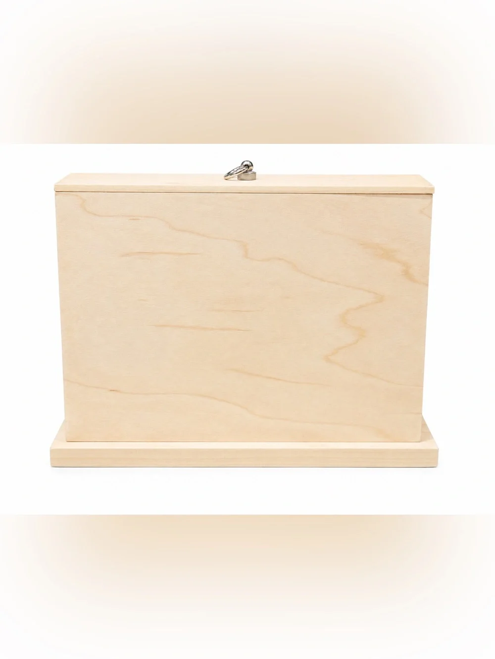 Grandchildren Wooden Photo Frame Box - Natural Finish